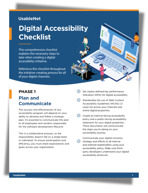 Mobile App Accessibility The 6Step Checklist